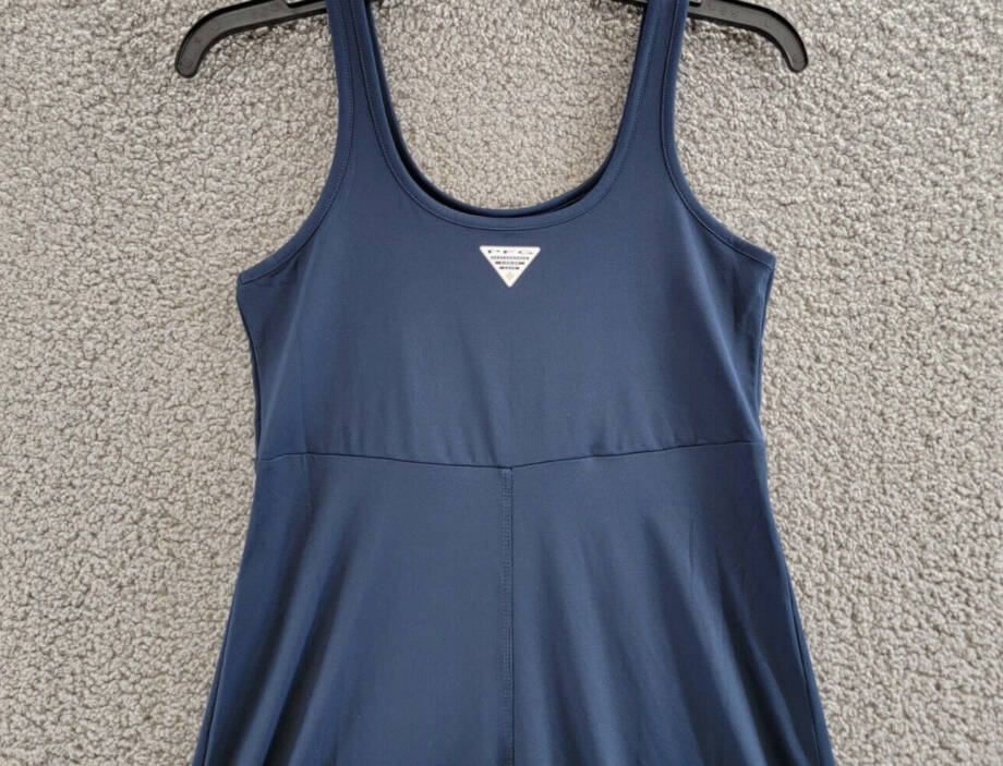 Columbia PFG Freezer III Dress Women's XS Collegiate Navy Crew Neck Pullover
