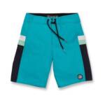 Volcom Minxed Liberators Swim Trunk Big Boys 28 Electric Blue Drawstring Waist