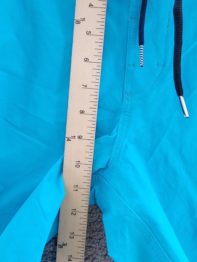 Volcom Minxed Liberators Swim Trunk Big Boys 28 Electric Blue Drawstring Waist