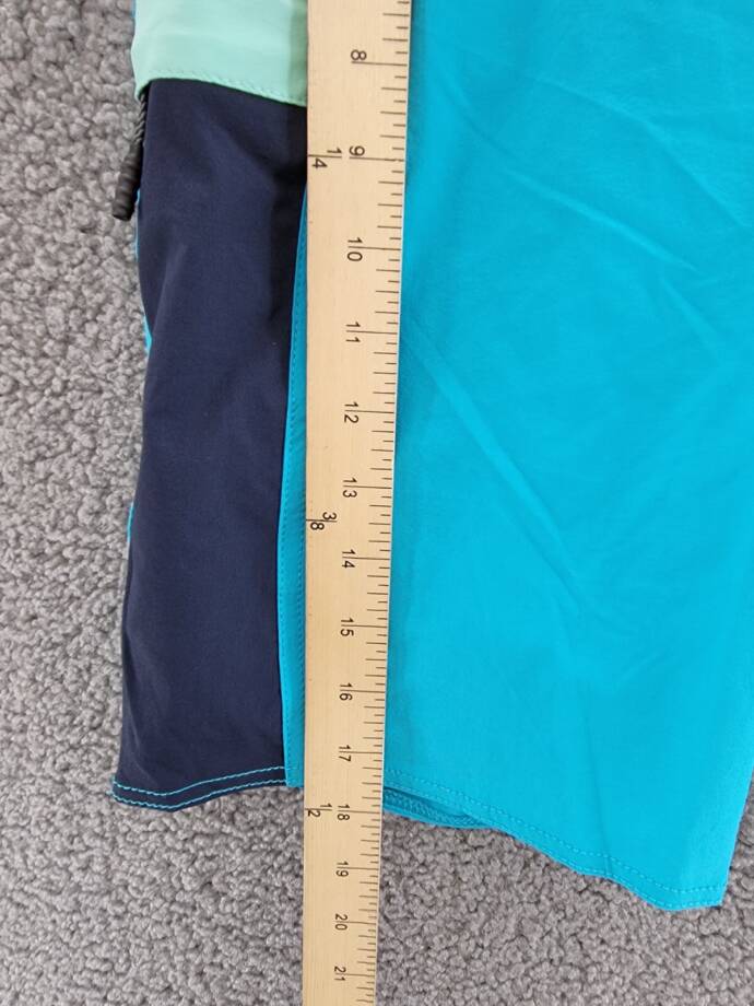 Volcom Minxed Liberators Swim Trunk Big Boys 28 Electric Blue Drawstring Waist