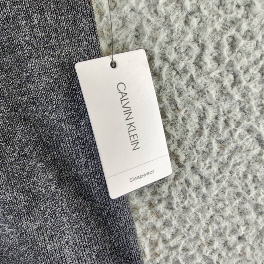 Calvin Klein Sweater Lounge Sleep Shorts Women's L Charcoal Heather Wool Blend