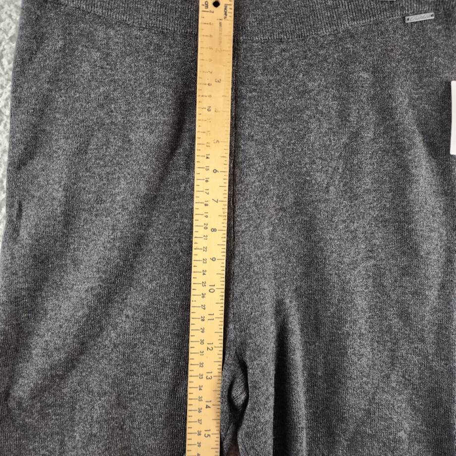 Calvin Klein Sweater Lounge Sleep Shorts Women's L Charcoal Heather Wool Blend