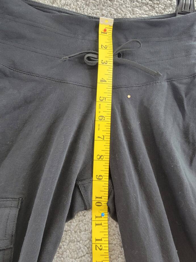 Columbia Trek Leggings Women's XS Black Drawstring Elastic Waistband