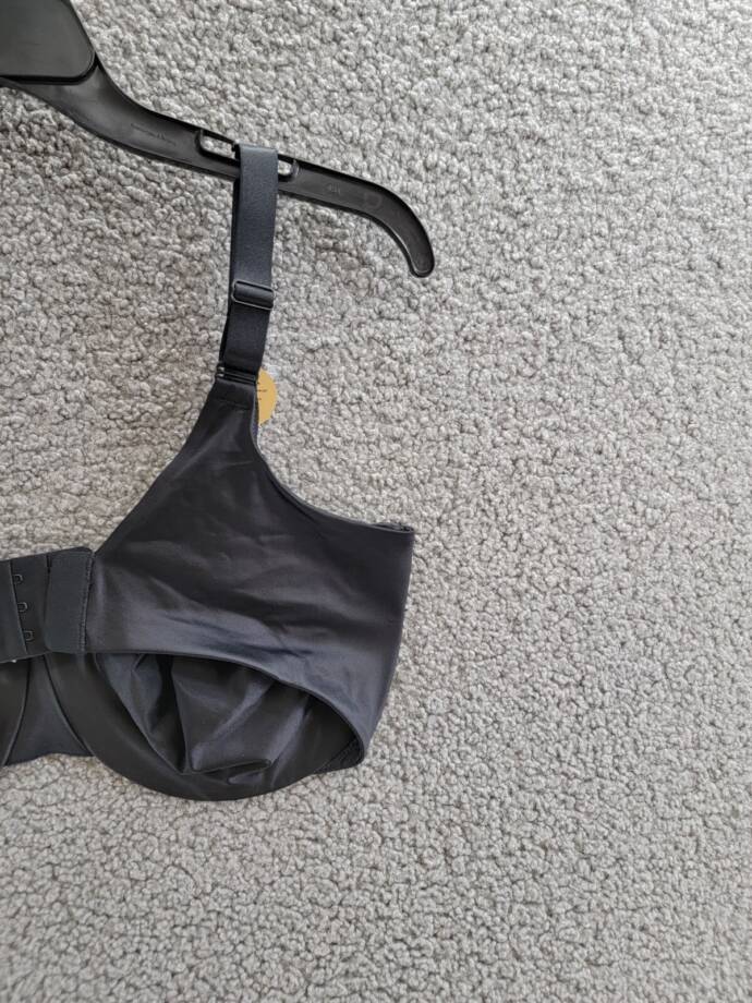 Wacoal Inner Sheen Underwire Bra Women's Plus Size 36G Black Hook & Eye Closure
