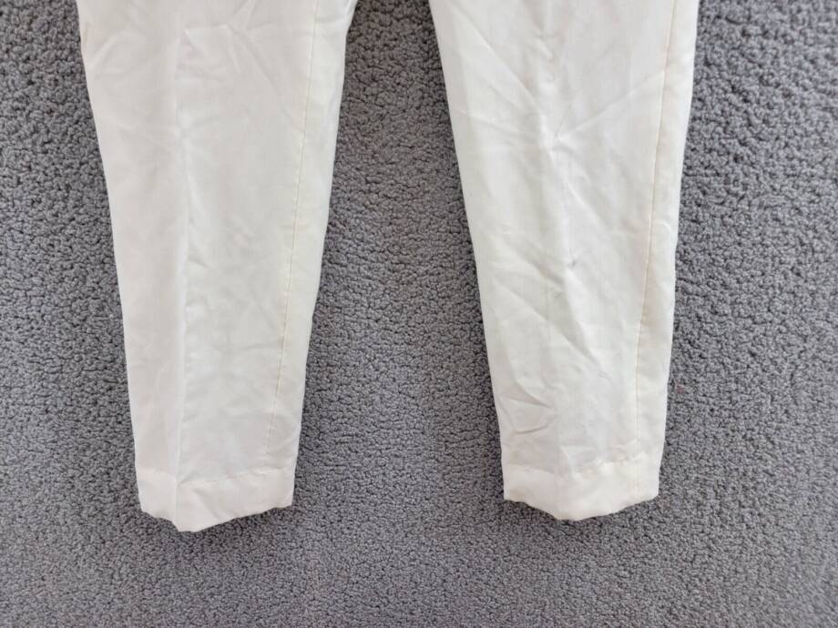Lauren Ralph Lauren Wool Dress Pants Boys 14R Off White Zip Hook & Bar Closure
