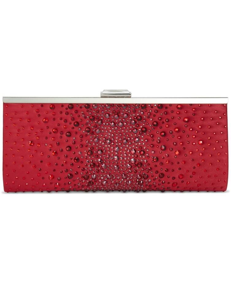 I.N.C. International Concepts Carolyn Ombre Gem Clutch Women's One Size Bordeaux
