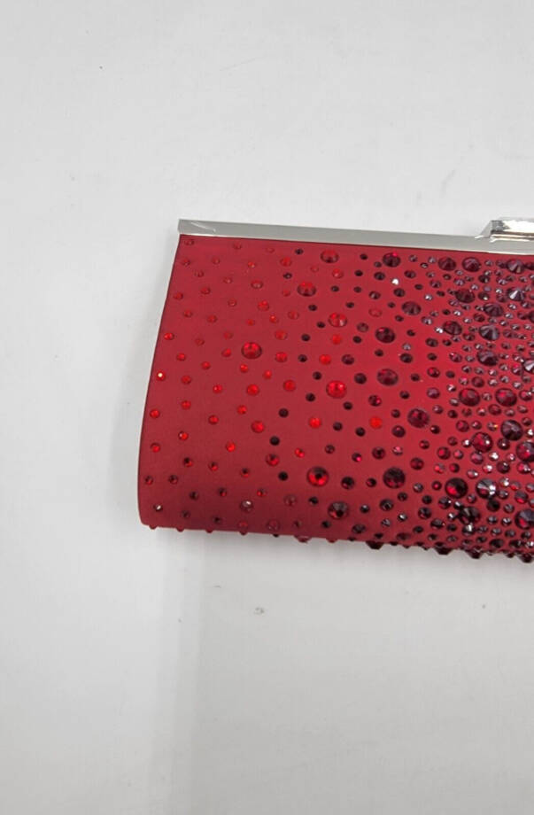 I.N.C. International Concepts Carolyn Ombre Gem Clutch Women's One Size Bordeaux