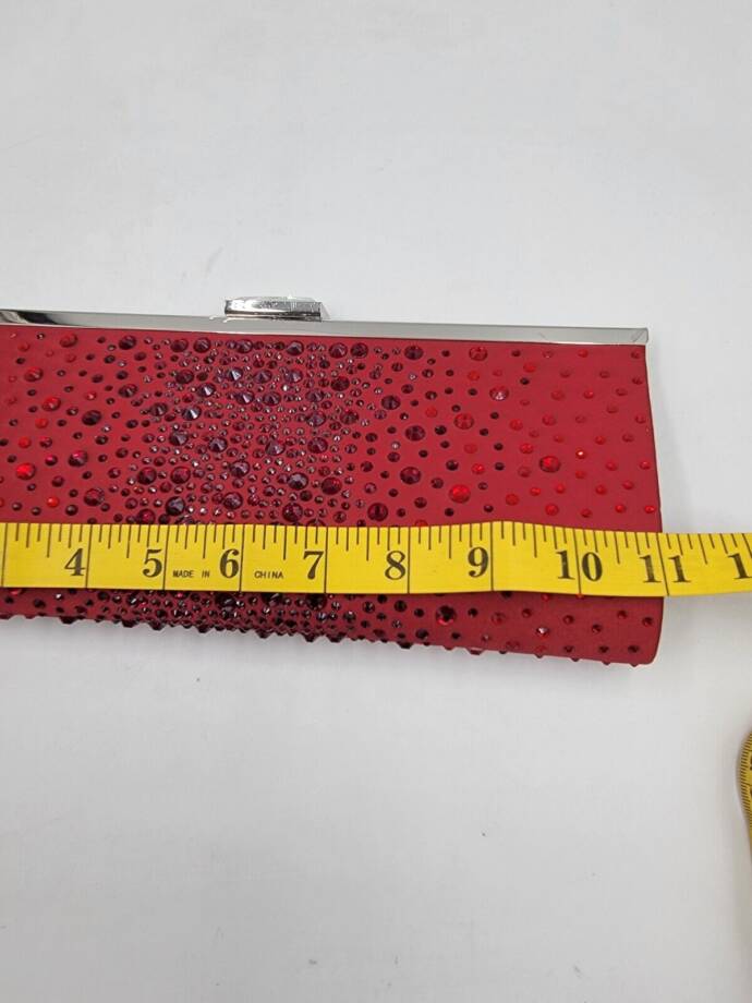 I.N.C. International Concepts Carolyn Ombre Gem Clutch Women's One Size Bordeaux