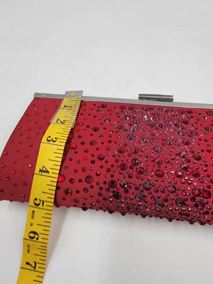 I.N.C. International Concepts Carolyn Ombre Gem Clutch Women's One Size Bordeaux