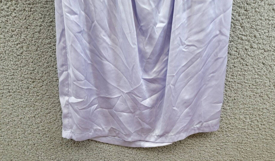 B Darlin Satin Bow-Front Strapless Mini Dress Juniors' 11/12 Lilac Zip Closure