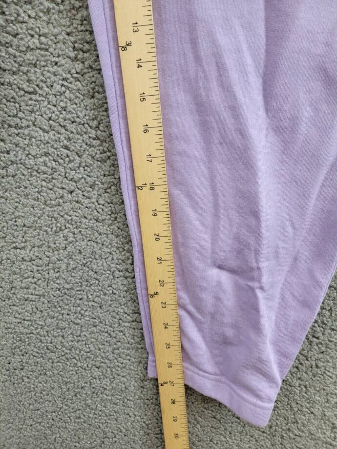 Levi's Everyday Sweatpants Women's XL Purple Rose Tapered Elastic Waist Pull On