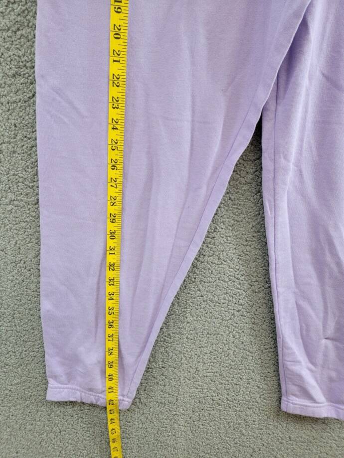 Levi's Everyday Sweatpants Women's XL Purple Rose Tapered Elastic Waist Pull On