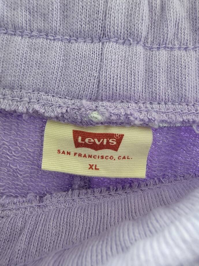 Levi's Everyday Sweatpants Women's XL Purple Rose Tapered Elastic Waist Pull On