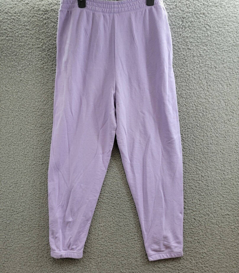 Levi's Everyday Sweatpants Women's XL Purple Rose Tapered Elastic Waist Pull On