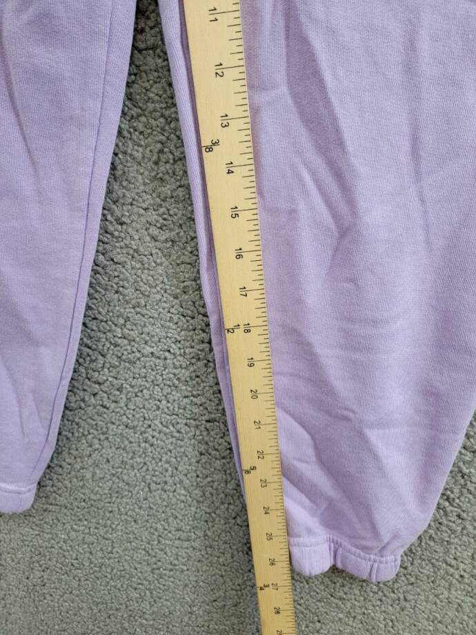 Levi's Everyday Sweatpants Women's M Purple Rose Tapered Elastic Waist Pull On