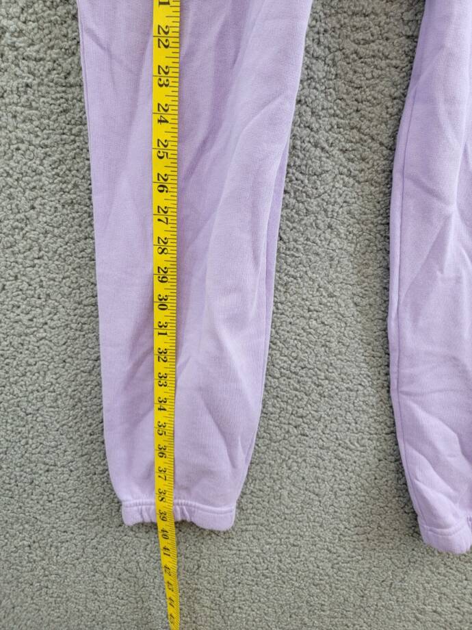 Levi's Everyday Sweatpants Women's M Purple Rose Tapered Elastic Waist Pull On