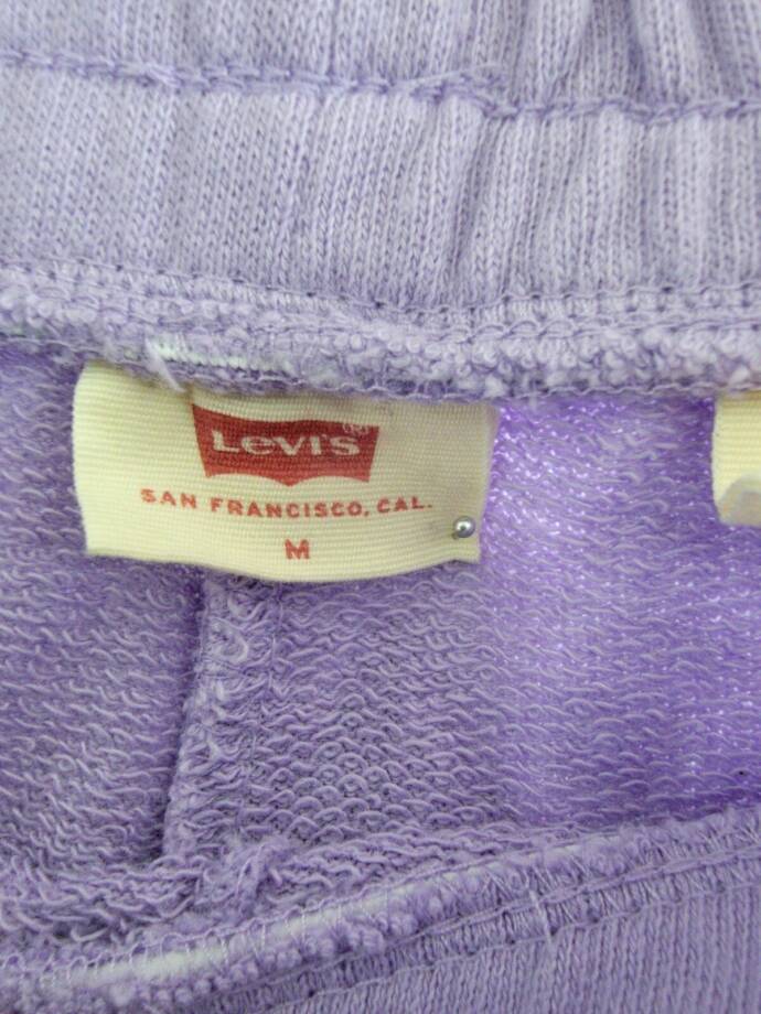 Levi's Everyday Sweatpants Women's M Purple Rose Tapered Elastic Waist Pull On