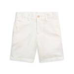 Polo Ralph Lauren Straight Fit Linen Blend Shorts Boys 4 Deckwash White Pockets