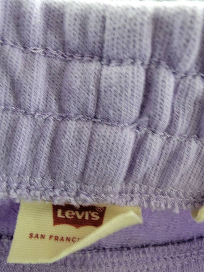 Levi's Everyday Sweatpants Women's S Purple Rose Tapered Elastic Waist Pull On