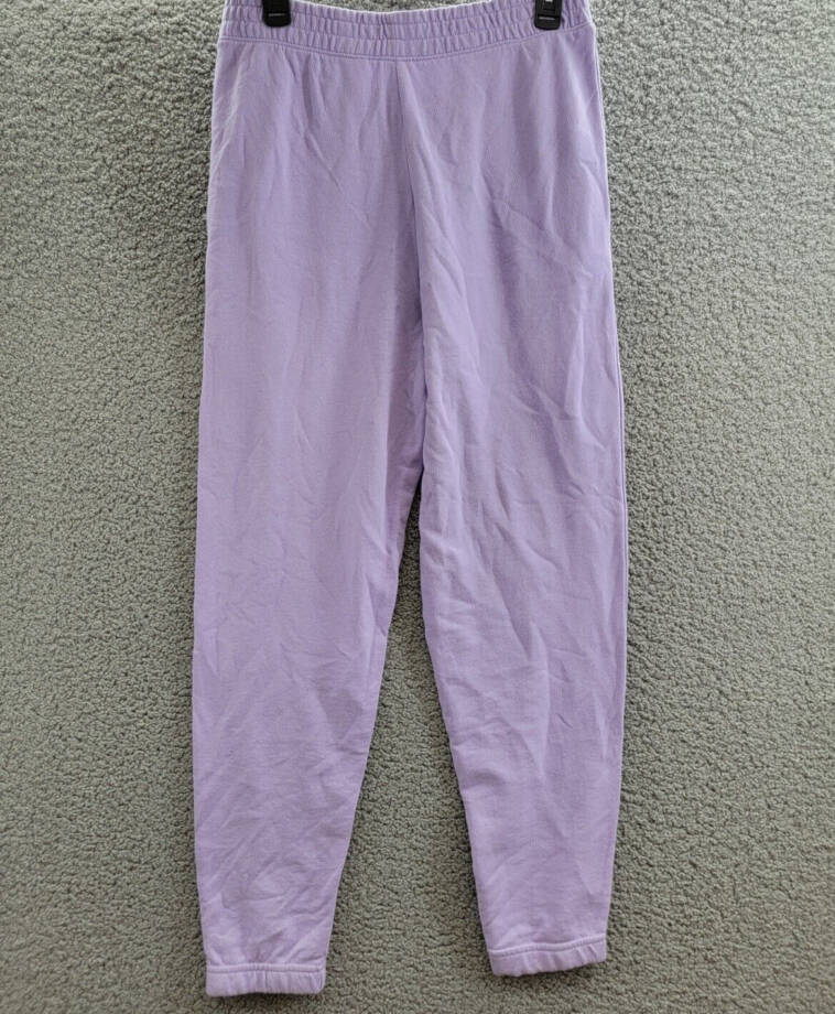 Levi's Everyday Sweatpants Women's S Purple Rose Tapered Elastic Waist Pull On