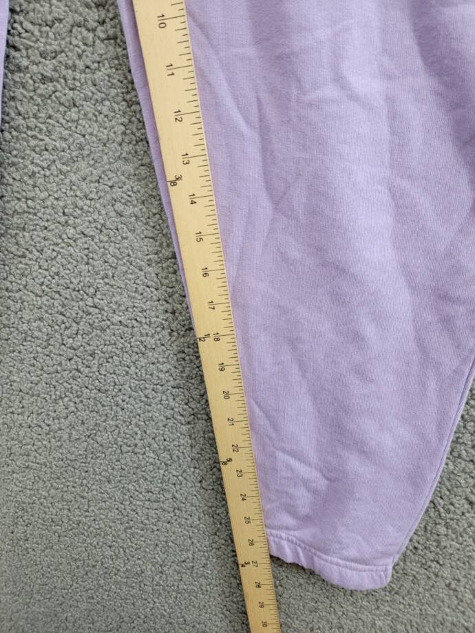 Levi's Everyday Sweatpants Women's L Purple Rose Tapered Elastic Waist Pull On