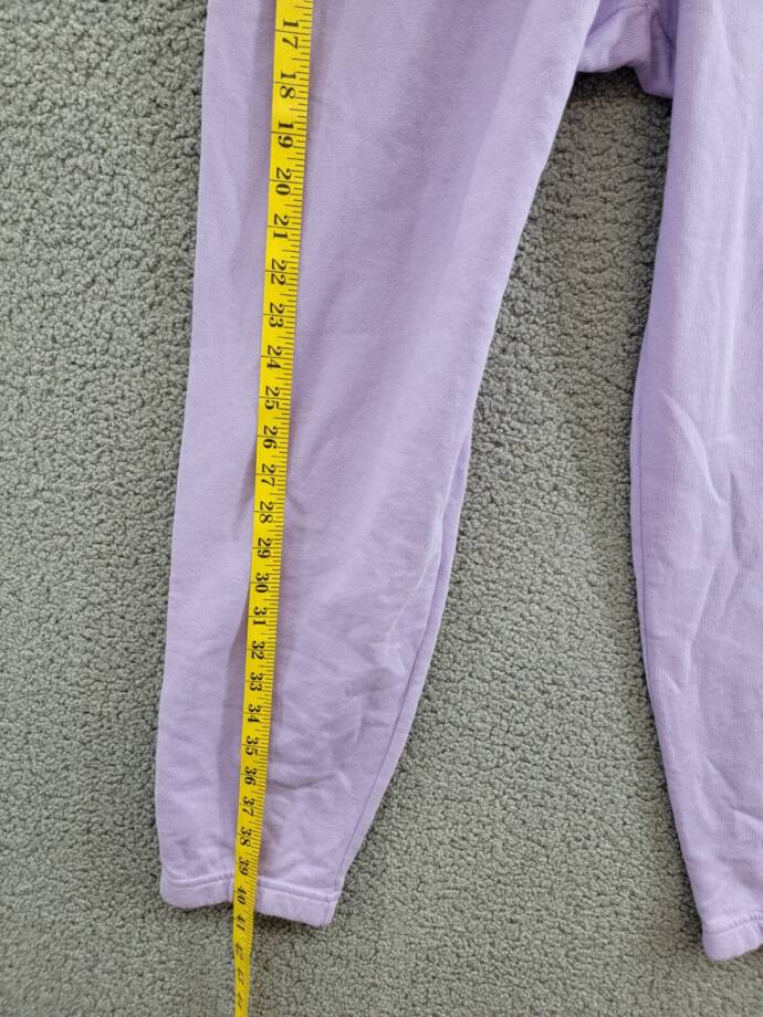Levi's Everyday Sweatpants Women's L Purple Rose Tapered Elastic Waist Pull On