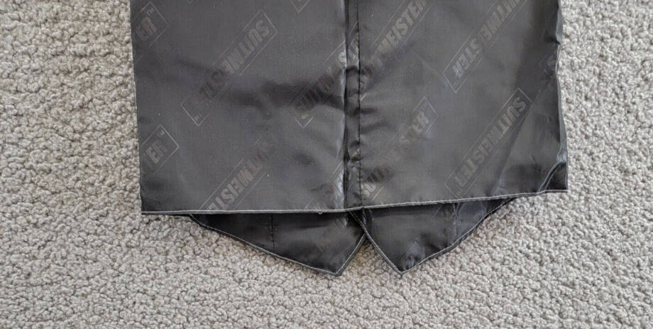 Suitmeister 20's Gangster Vest Boys M 8-10Y Grey Button Front Closure Sleeveless