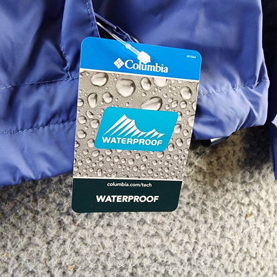 Columbia Switchback III Waterproof Packable Rain Jacket Women's XS Eve Full Zip
