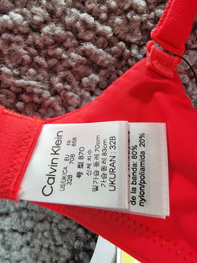 Calvin Klein Perfectly Fit Flex Lightly Lined Perfect Coverage Bra Women's 32B