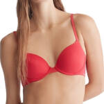 Calvin Klein Infinite Flex Lightly Lined Demi Bra Women's 32D Red Hook & Eye