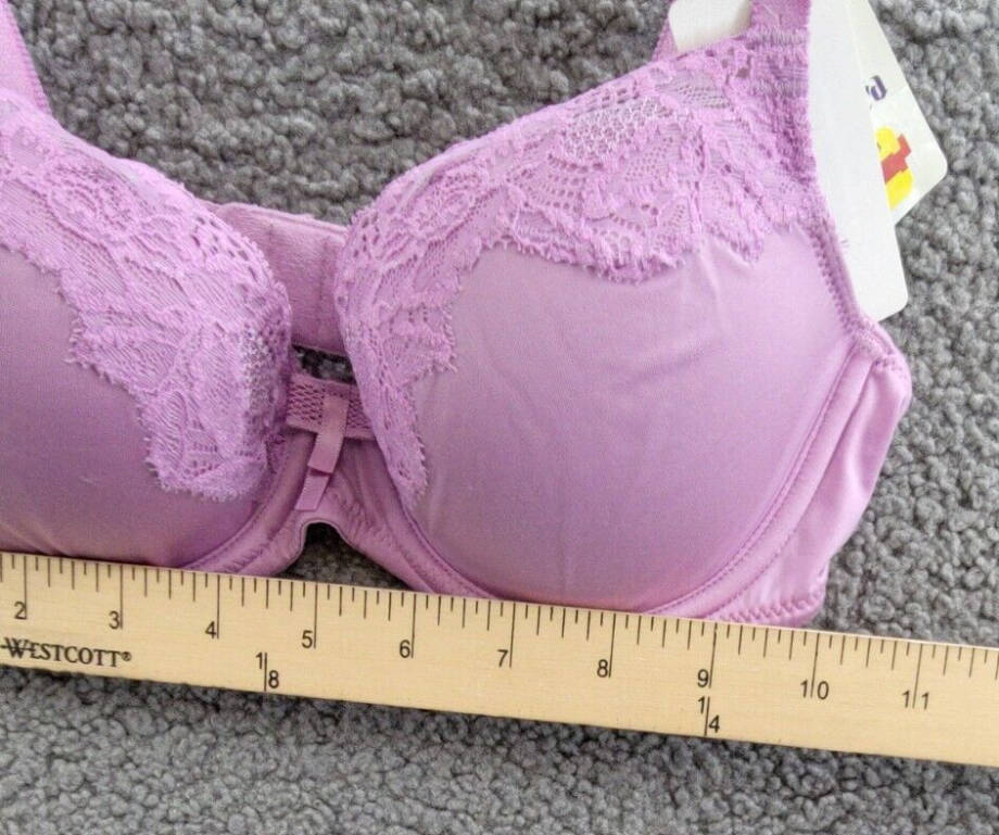 b.tempt'd by Wacoal Always Composed T-Shirt Bra Women 32C Smoky Grape Hook & Eye