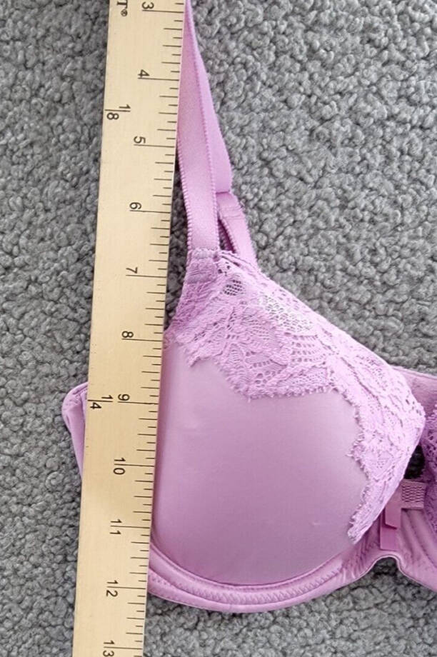 b.tempt'd by Wacoal Always Composed T-Shirt Bra Women 32C Smoky Grape Hook & Eye