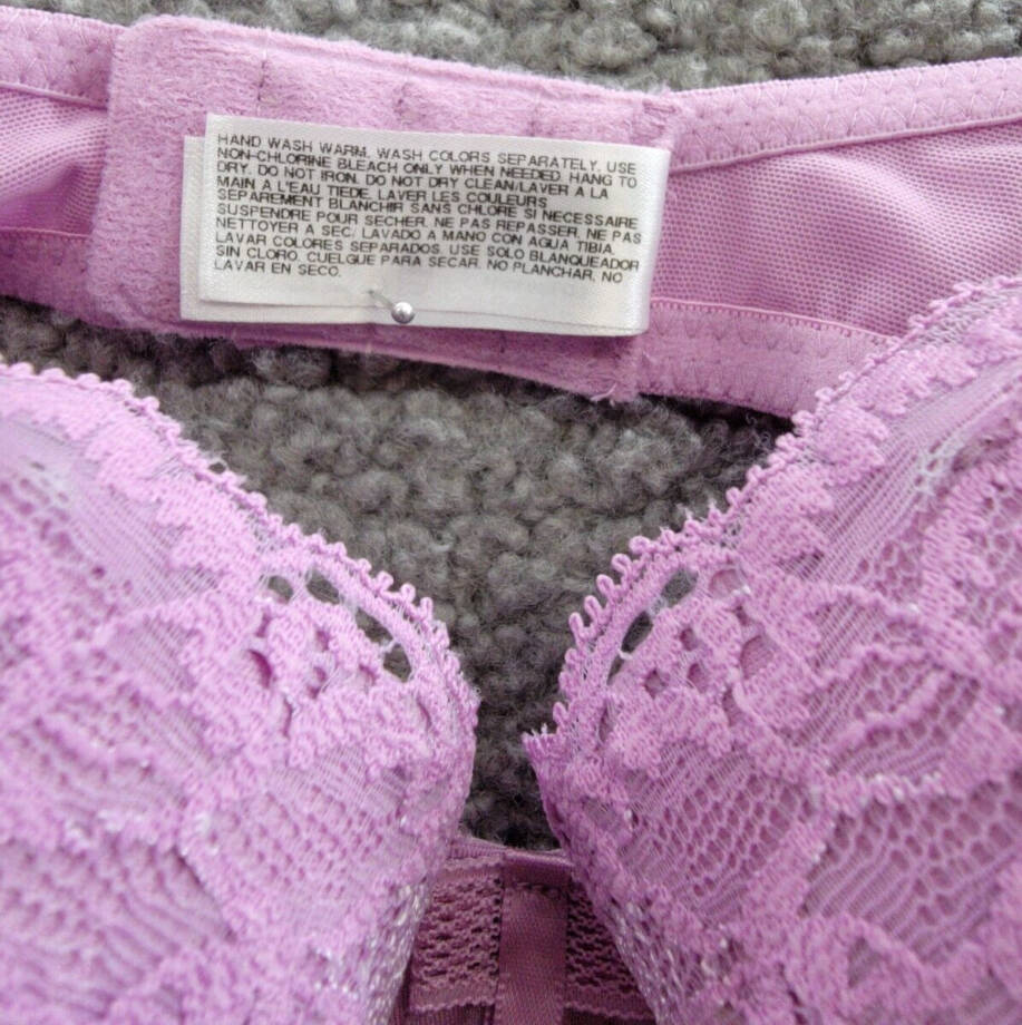 b.tempt'd by Wacoal Always Composed T-Shirt Bra Women 32C Smoky Grape Hook & Eye