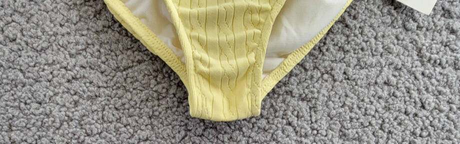 Polo Ralph Lauren Cable Knit Bottom Little Girls 4 Yellow Embroidered Logo
