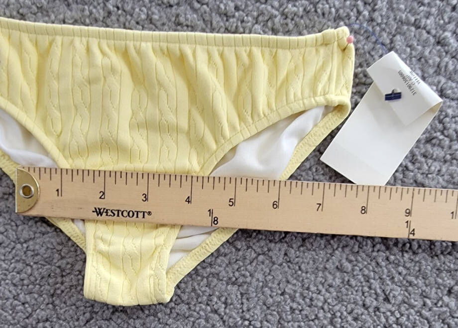 Polo Ralph Lauren Cable Knit Bottom Little Girls 4 Yellow Embroidered Logo