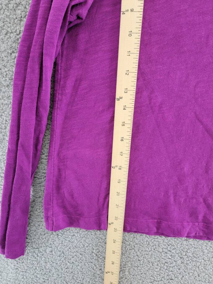 Wilt Long Sleeve Top Women's XS Magnolia Heather Scoop Neck Long Sleeve Pullover