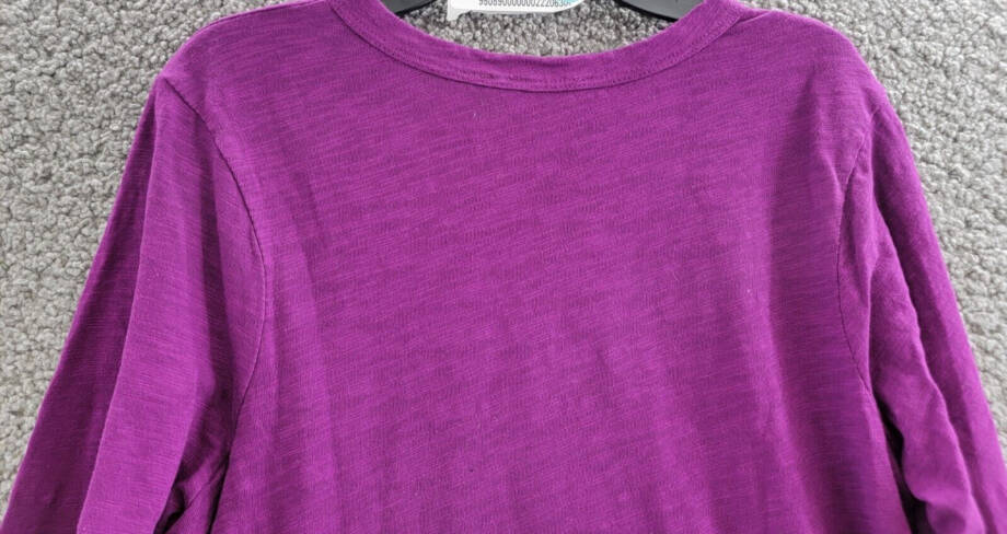 Wilt Long Sleeve Top Women's XS Magnolia Heather Scoop Neck Long Sleeve Pullover