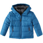 Rothschild Contrast Fleece Vestee Puffer Jacket Baby Boy 18M Ocean Blue Full Zip