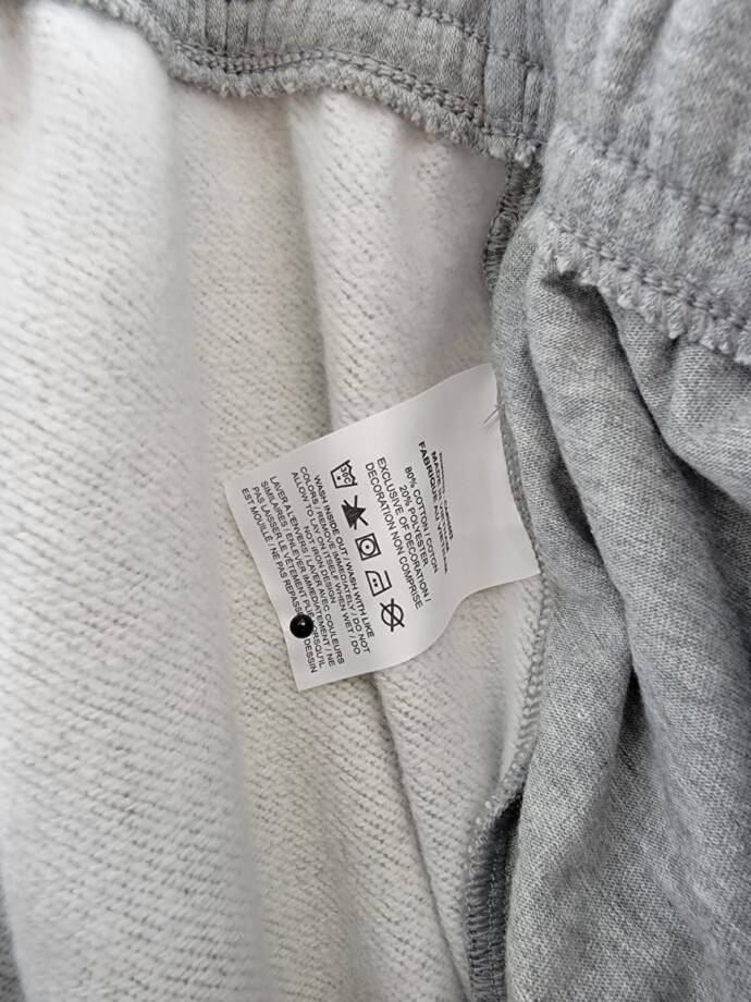 Nike Sportswear Plus Size Mid-Rise Sweatpants Women 1X Gray Drawstring Waist