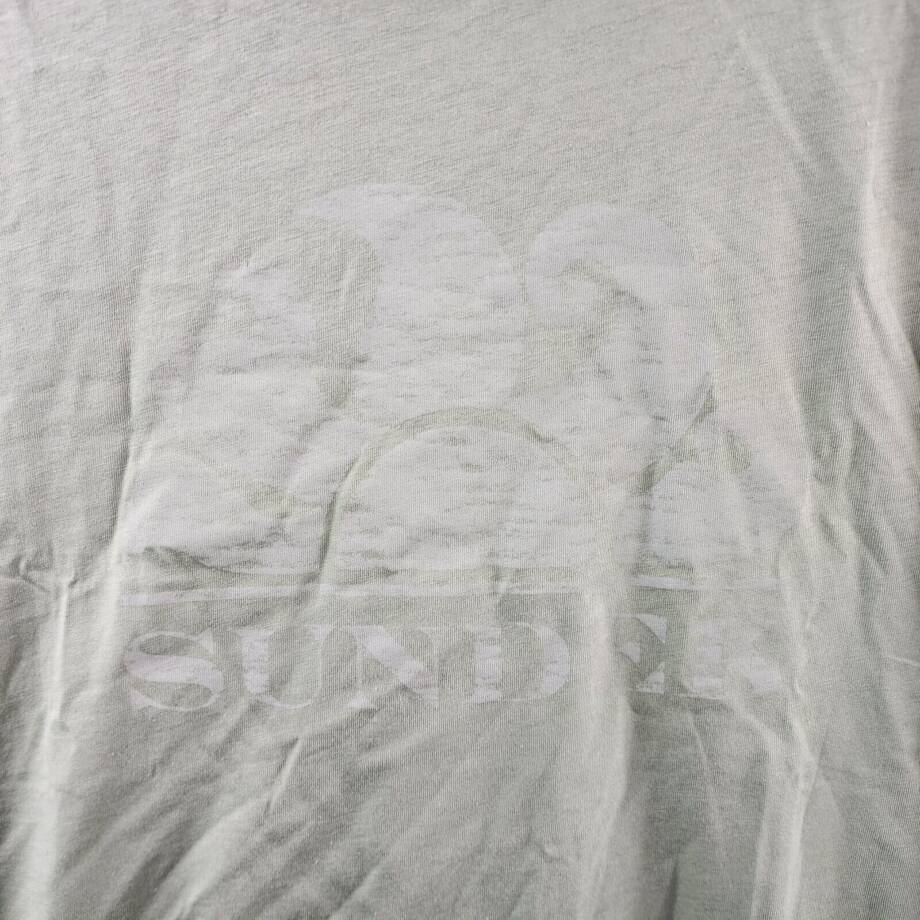Sundek Graphic Tee Regular Men's XL Green Dust Crewneck Pullover Short Sleeves~