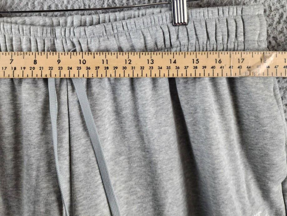 Nike Plus Size Sportswear Club Fleece Mid-Rise Wide-Leg Pants Women's 1X Gray