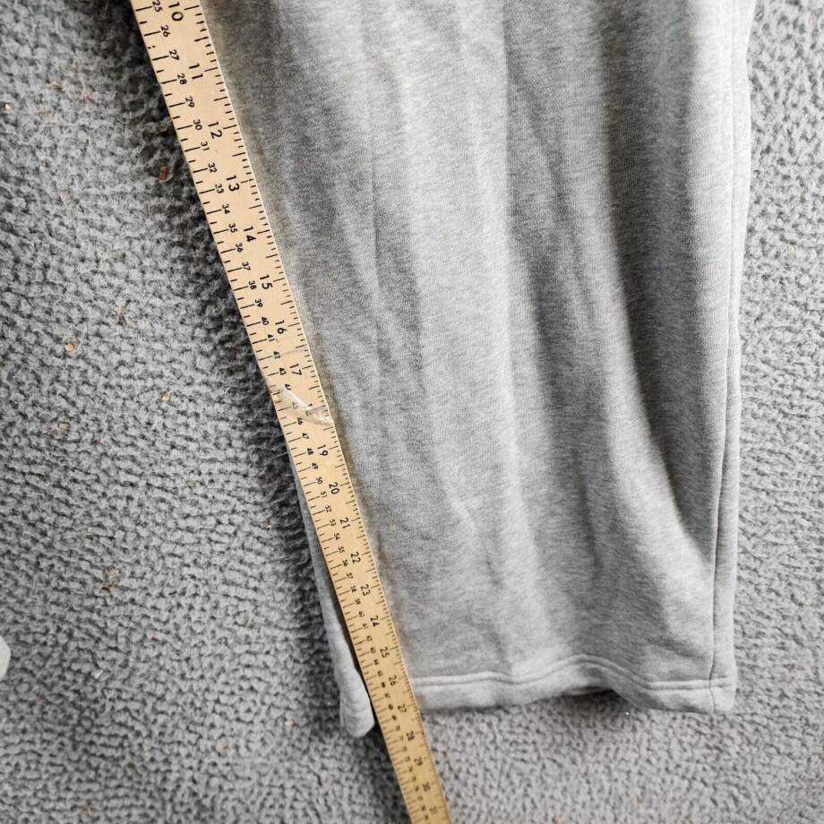 Nike Plus Size Sportswear Club Fleece Mid-Rise Wide-Leg Pants Women's 1X Gray
