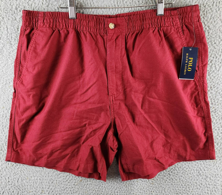 Polo Ralph Lauren 6-Inch Classic-Fit Polo Prepster Shorts Men's XXL Red Carpet