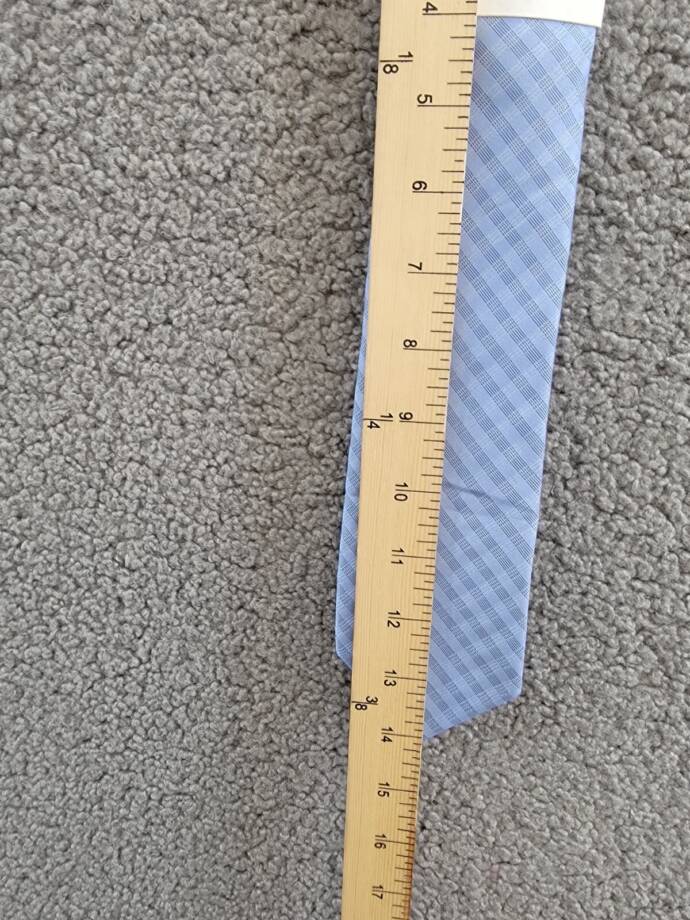 Calvin Klein Silk Blend Check-Pattern Tie Men's One Size Light Blue Adjustable
