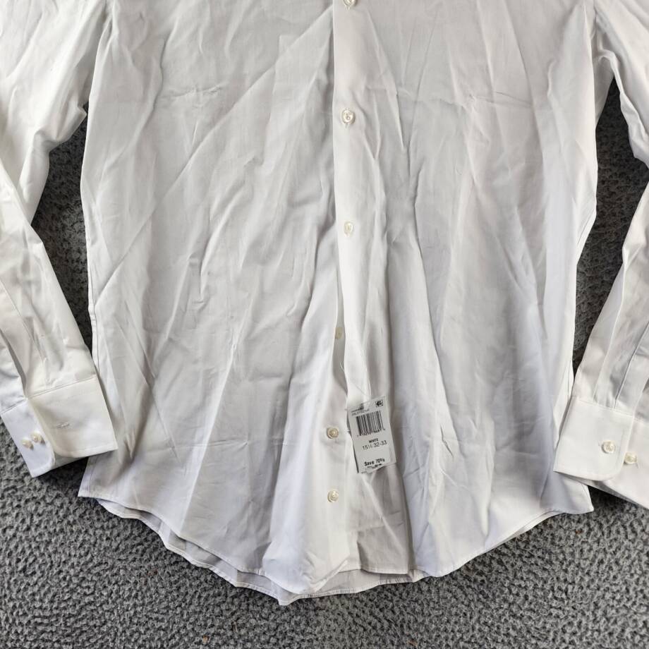The Men's Store at Bloomingdale's Slim Fit Dress Shirt Men's 32/33 15.5 White