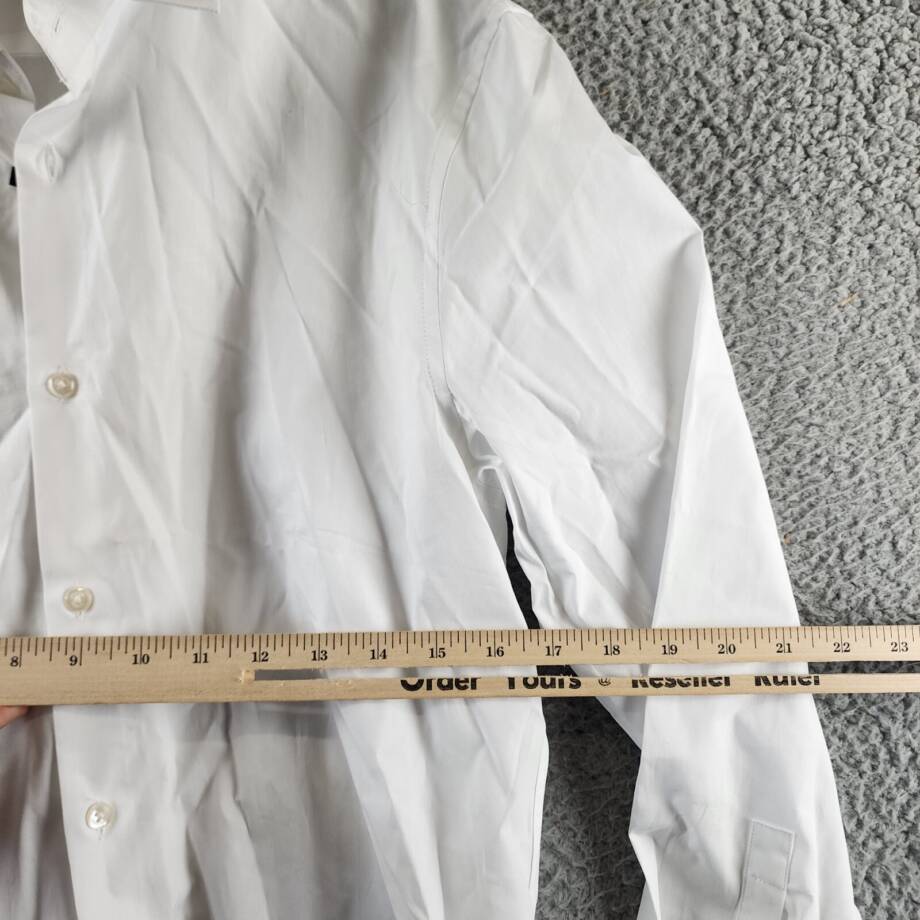 The Men's Store at Bloomingdale's Slim Fit Dress Shirt Men's 32/33 15.5 White
