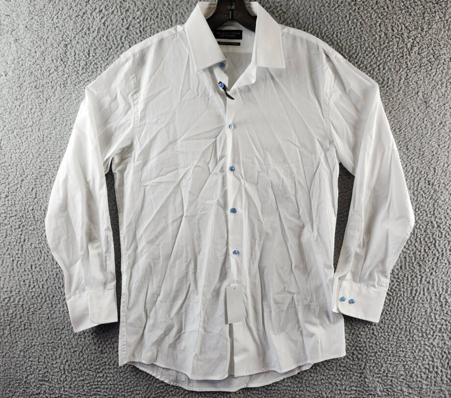 The Men's Store at Bloomingdale's Regular Fit Dress Shirt Men's 32/33 White 15.5