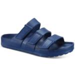 Sun + Stone Bowie Sandal Boys' 4M Navy Solid Stay-put Straps Open Toe Slip On