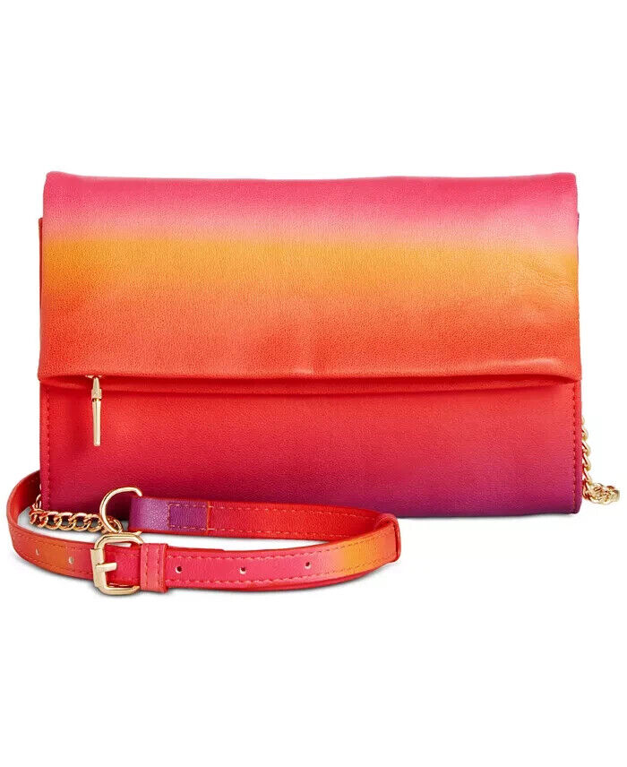I.N.C. International Concepts Averry Tunnel Convertible Clutch Crossbody Snap