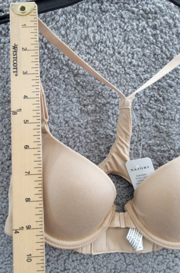 Natori Euphoria Full Fit Contour Underwire Bra Women's Cafe Adjustable Strap 30A
